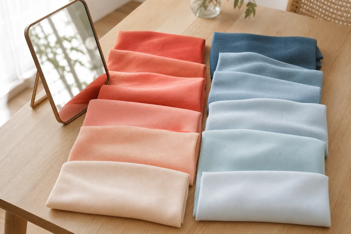 Colorimétrie vêtement : trouver les couleurs qui vous vont